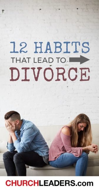 habits that lead to divorce