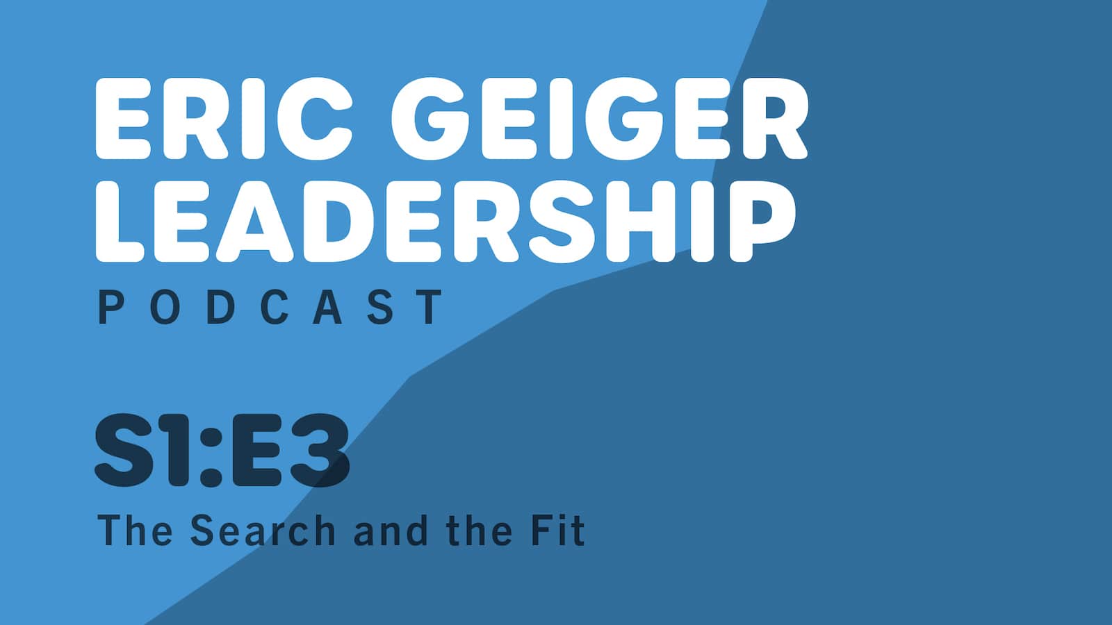 Episode 3: The Search and the Fit